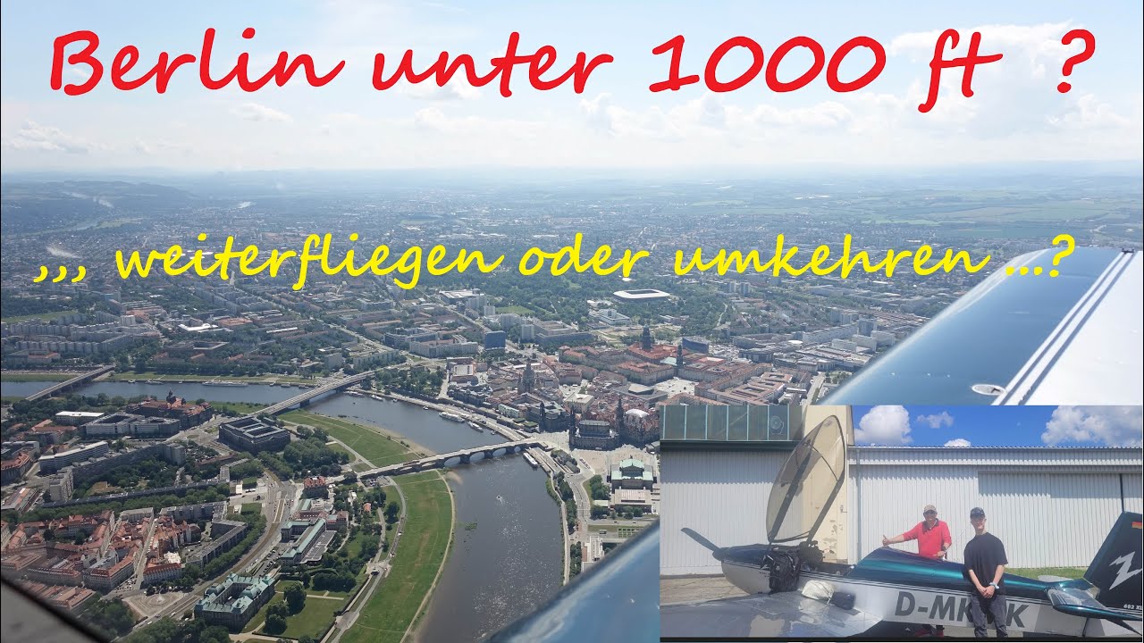 Fliegen in die #ctr  #berlin  unter 1000 ft ?