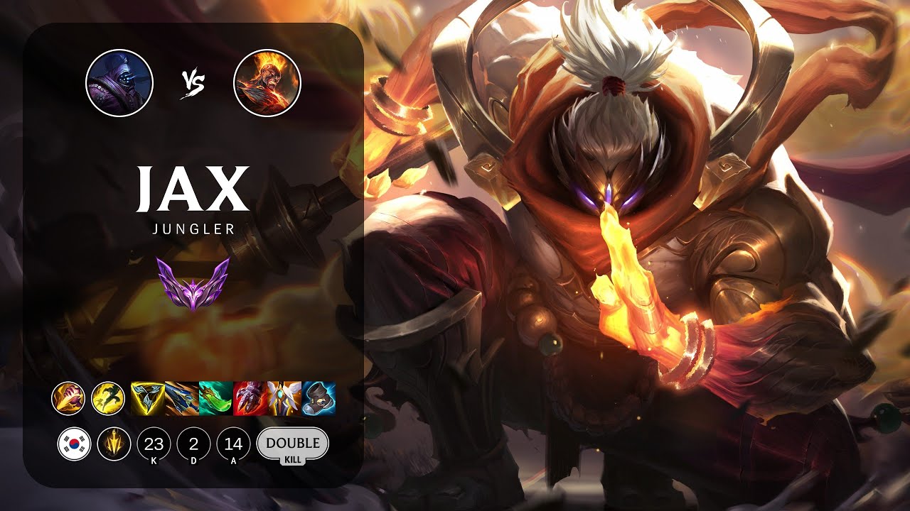 Jax Jungle vs Brand - KR Master Patch 14.4