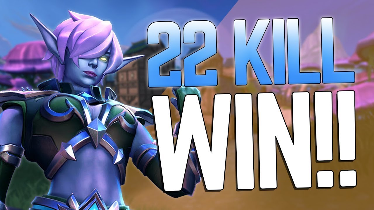 22 KILLS Solo vs Squad WIN | Realm Royale