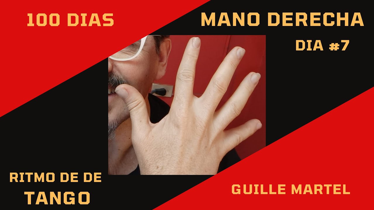 Desafio dia #7 MANO DERECHA  (Tocar eritmo de TANGO)