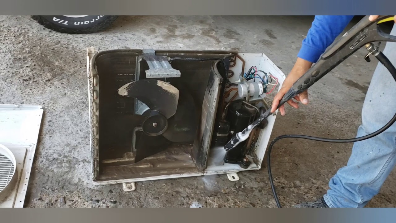 Servicio preventivo a condensador de mini split