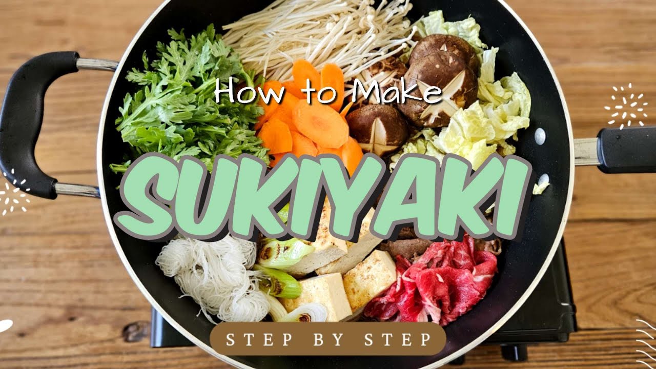 How to Make Sukiyaki (recipe) #sukiyaki #japanesefood