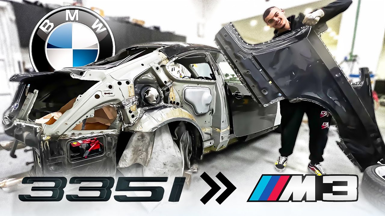 Stavljamo ///M3 Bokove na BMW 335i !!!