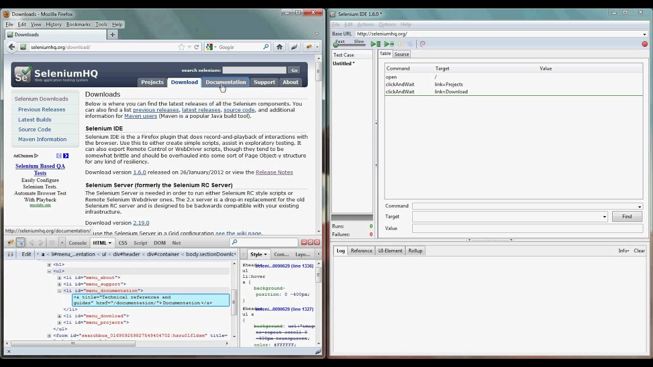 Learn Selenium IDE in Less Than 10 Minutes.