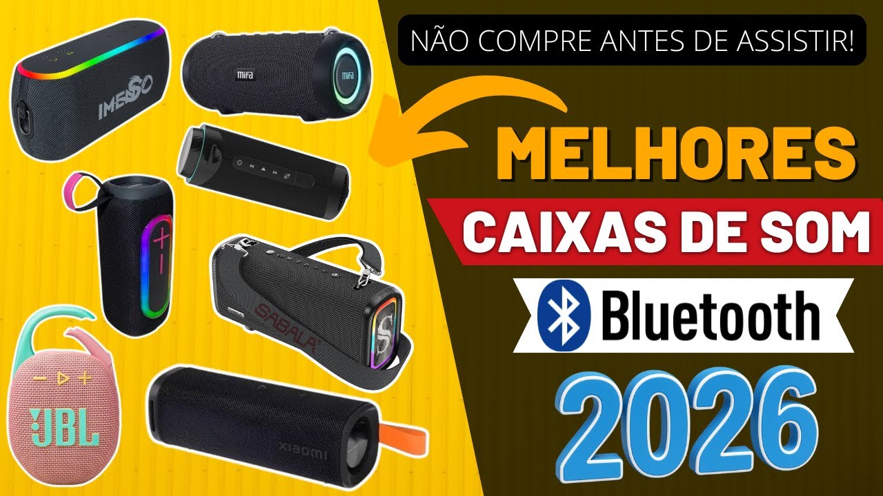 Melhores Caixa de Som Bluetooth 2026 | caixa de som 2026
