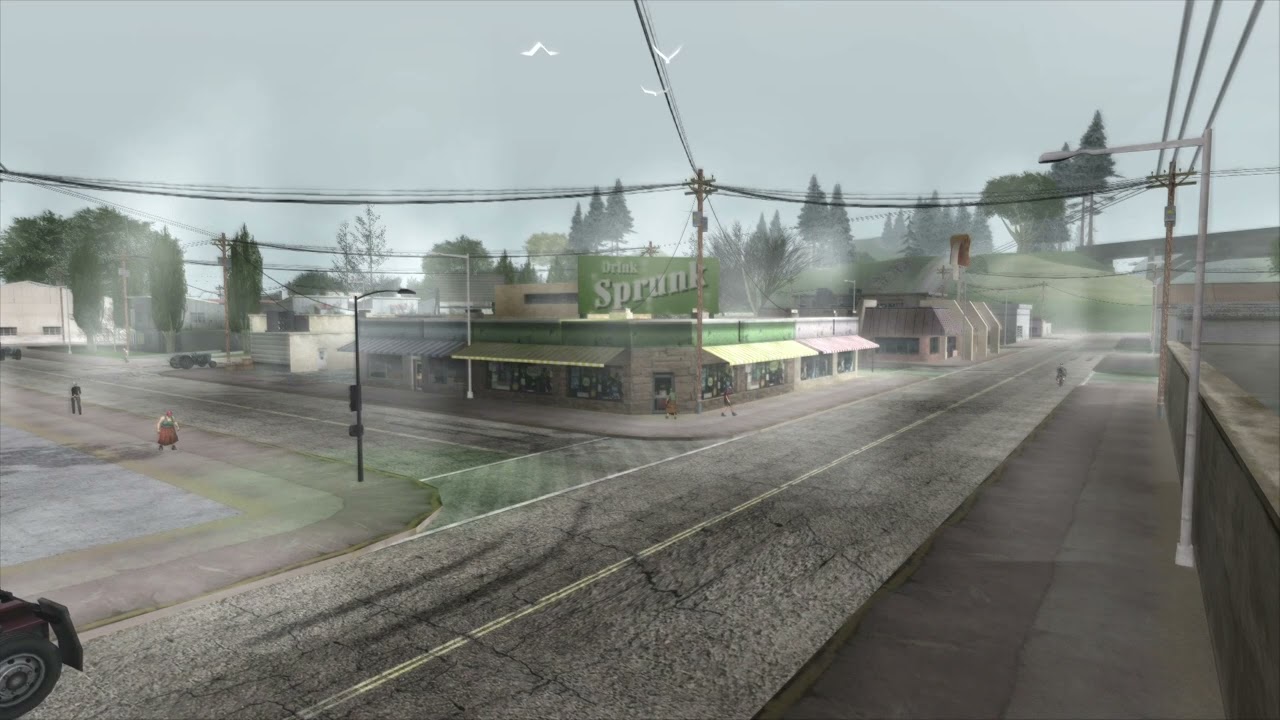 GTA San Andreas - 1 Hour of Ambience at 60 FPS - Blueberry