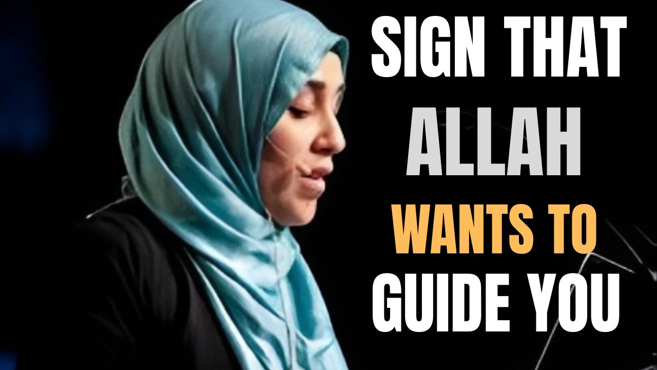 This Is a Big Sign Allah Wants to Guide You | Yasmin Mogahed Powerful Reminder