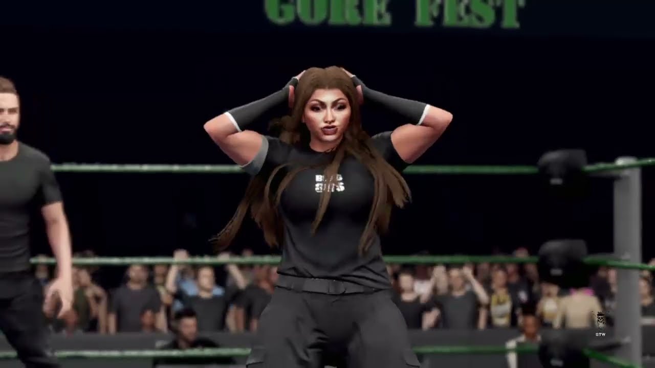 STW universe D Mob & Crashout Todd vs Young Chivo & Kira nxt unity tag team Championship 