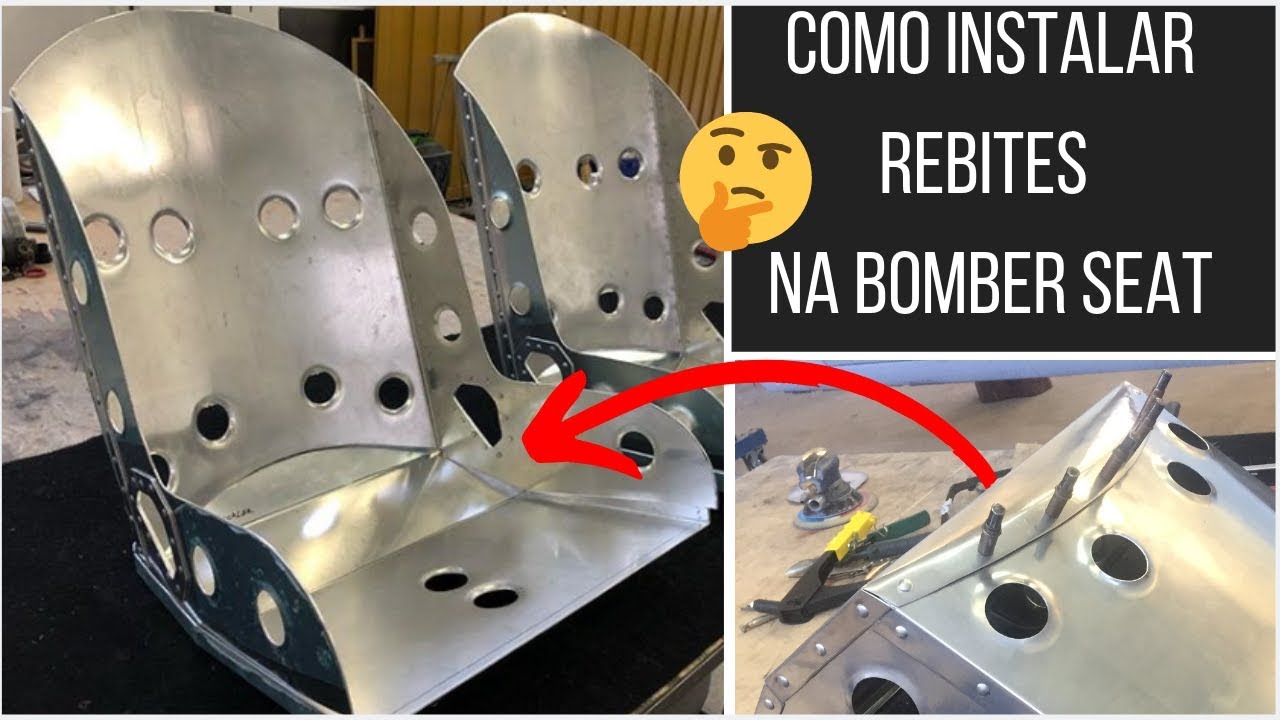 Bomber Seat: Aprenda a como Instalar os Rebites