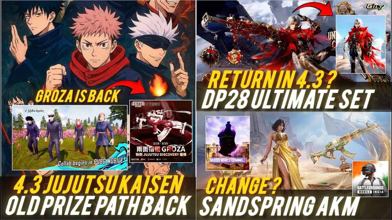 🔴OLD PRIZE PATH IS BACK 🔥😱SOULBANE DP & GROZA RETURN ? 🔥AKM SANDSPRING CONFIRMED ? 🔥PRE ORDER SCAM😱