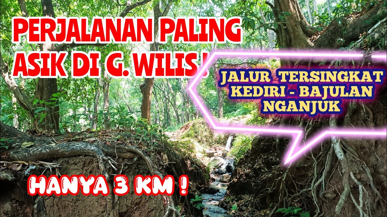 KEDIRI -  NGANJUK HANYA 3 KM LEWAT JALUR INI! TAPI...?