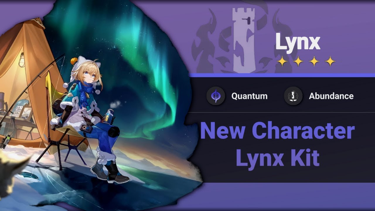LYNX!! NEW CHARACTER KIT and Abilities | Honkai: Star Rail