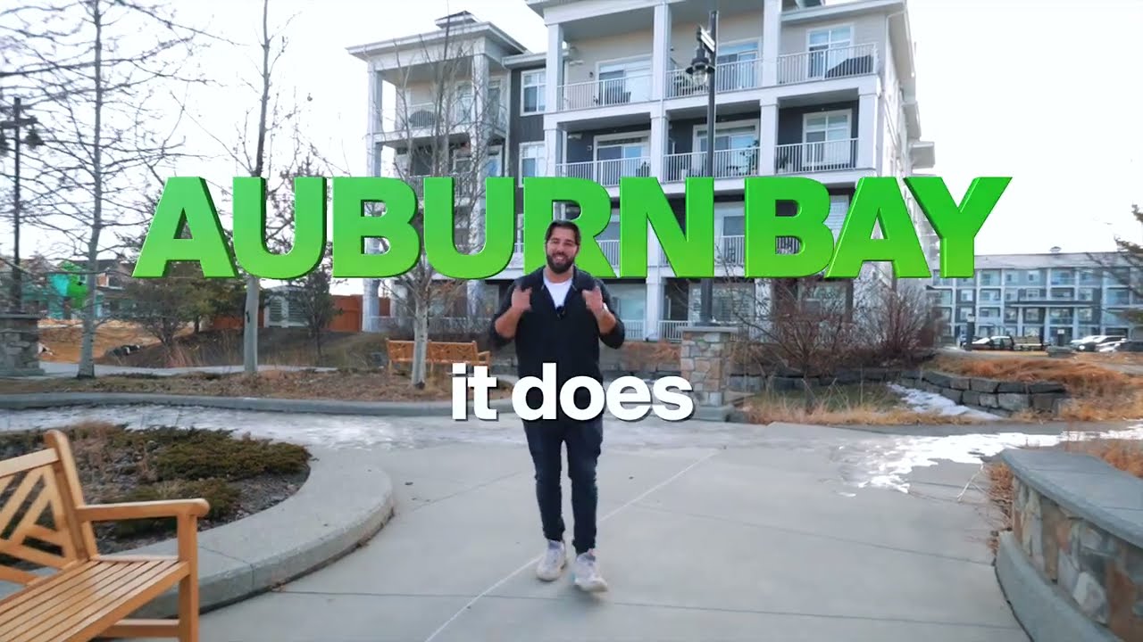 Tour a $325,000 Lake Access Apartment in Auburn Bay - Calgary, Alberta