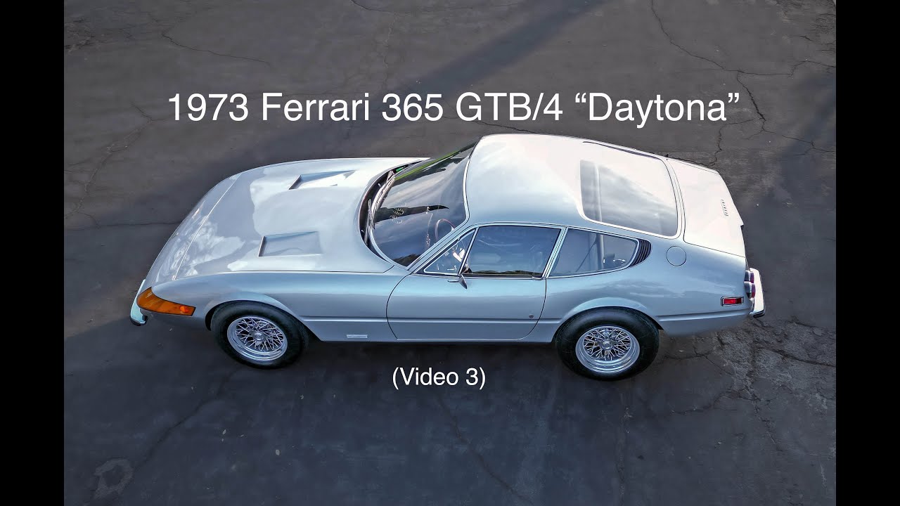 1973 Ferrari Daytona (Video 3)