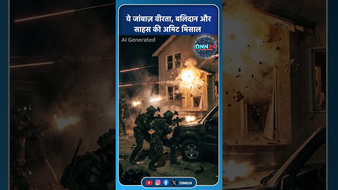 J&K के दो जांबाज़ CRPF Constable को मिला Shaurya Chakra #Shauryachakra #dnn24  CRPF