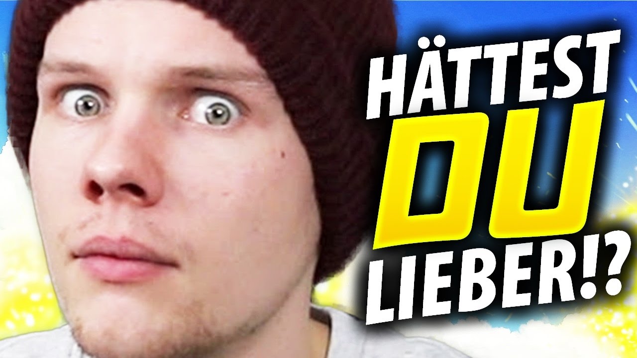 HÄTTEST DU LIEBER!? SPECIAL FOLGE - mit UnsympathischTV & Danergy
