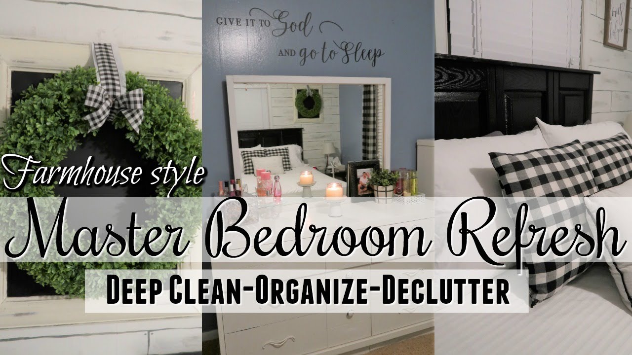 MASTER BEDROOM REFRESH / DEEP CLEAN - ORGANIZE - DECLUTTER / VESGANTTI MATTRESS