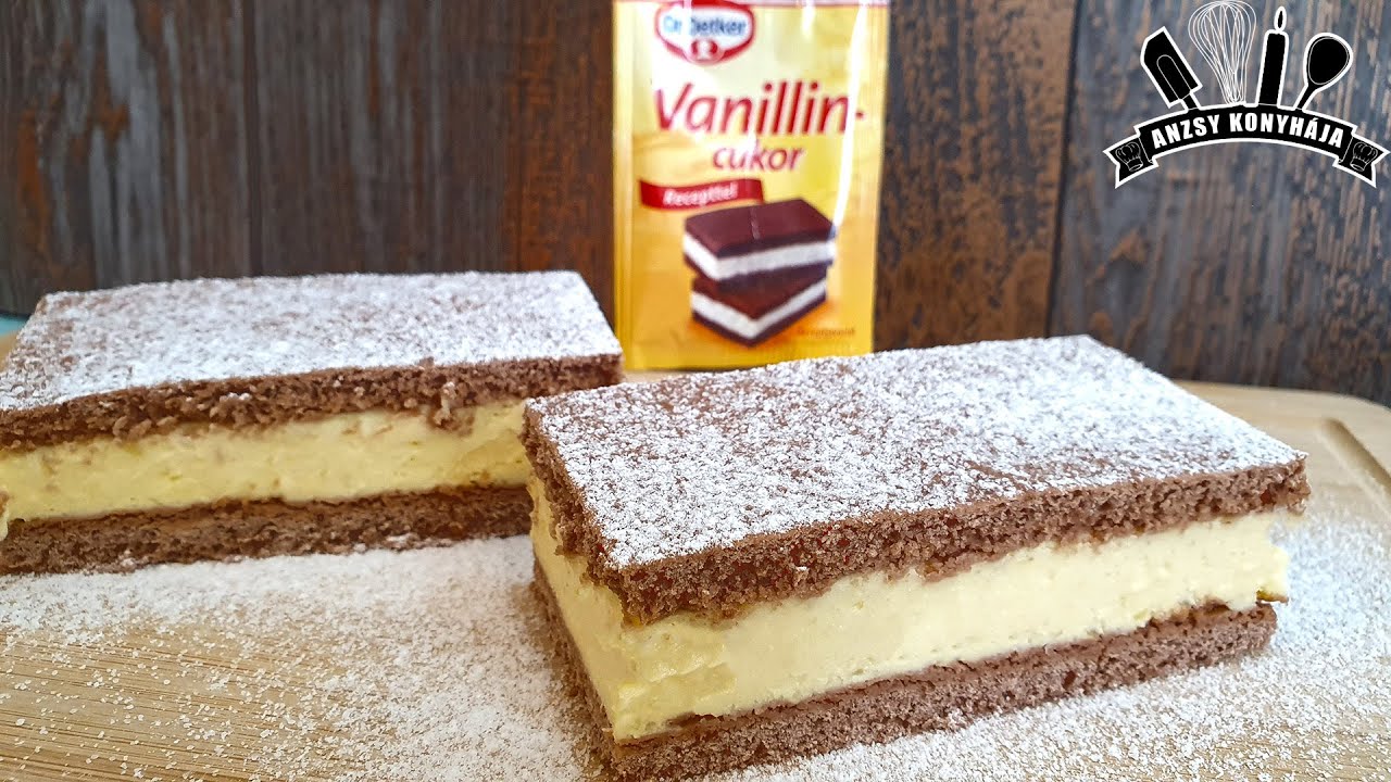 Mézes-tejszínes szelet - Dr. Oetker recept teszt 2. rész / Anzsy konyhája