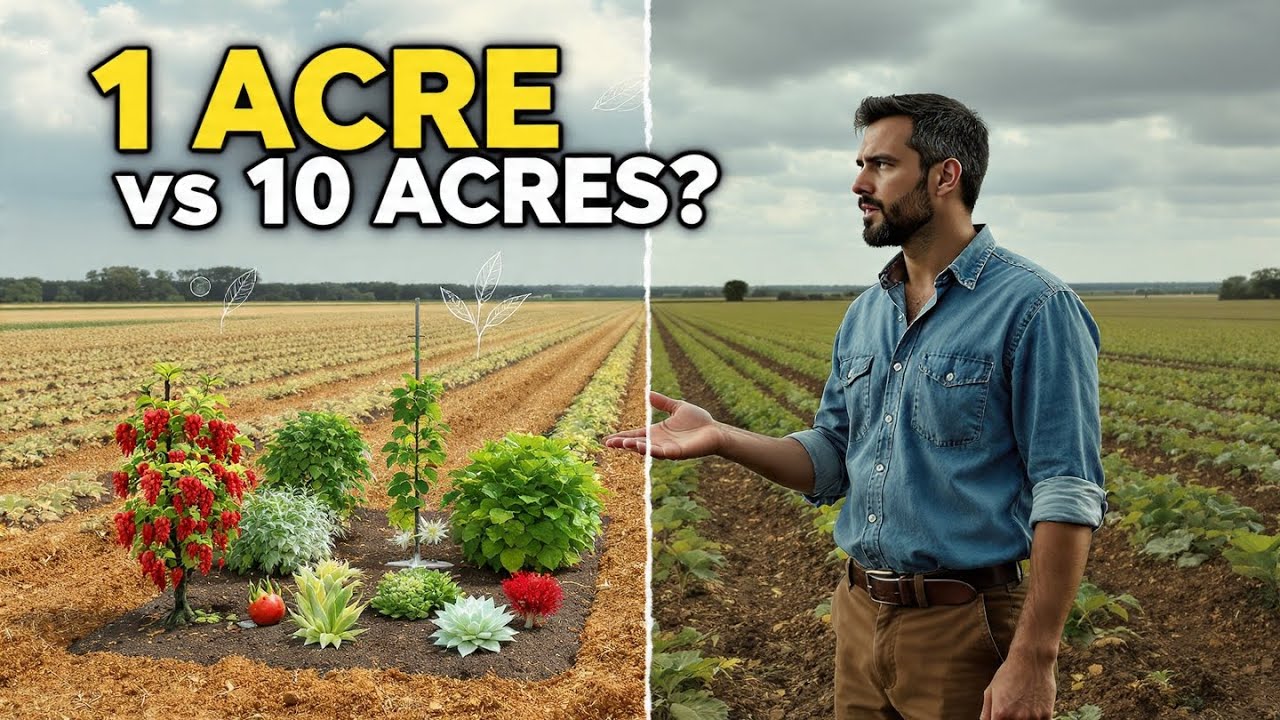 🌱 Why One Acre Makes Some Farmers Rich |  🔬(Plant Science Explained)