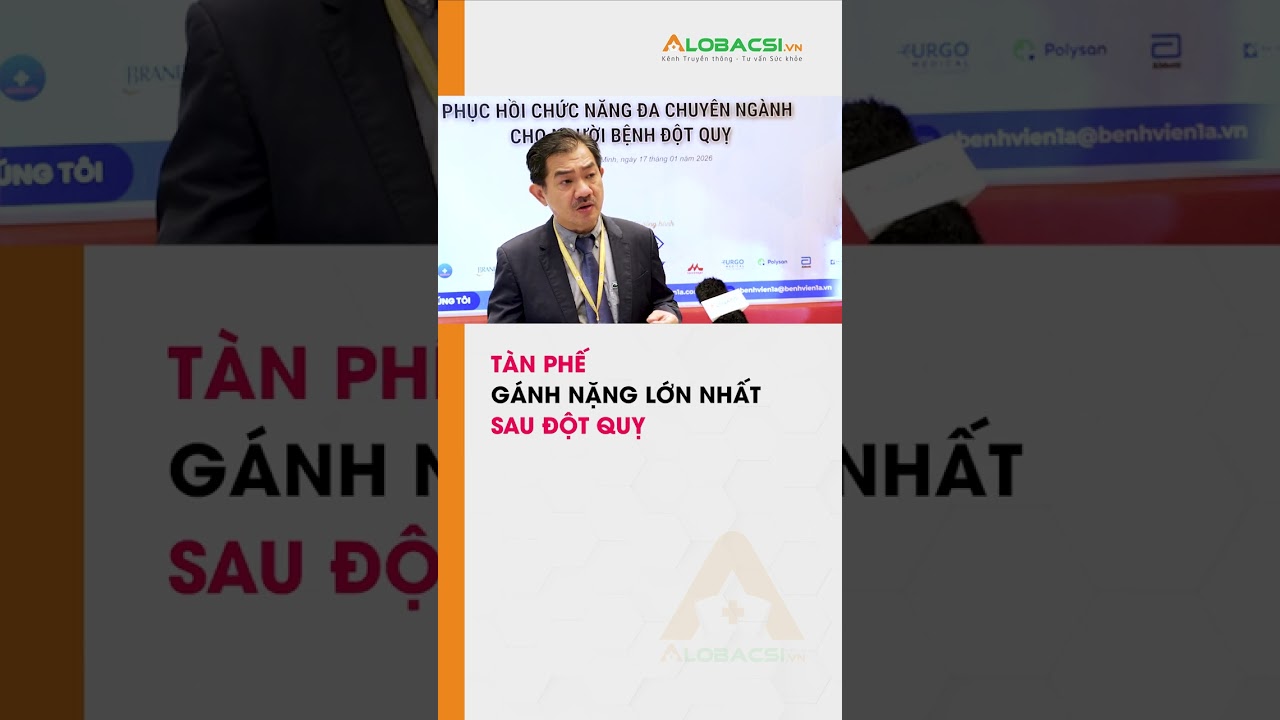 Tàn phế - gánh nặng lớn nhất sau đột quỵ