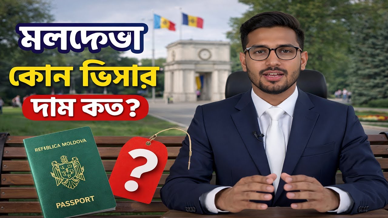 The Shocking TRUTH About Moldova Visa Costs।মলদোভা কোন ভিসার দাম কত ?