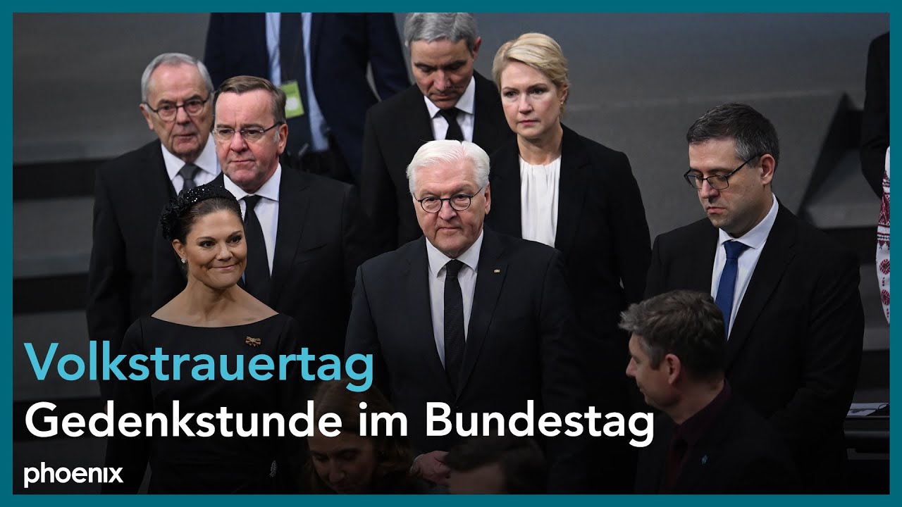 Gedenkstunde zum Volkstrauertag