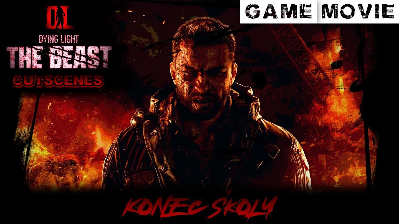 Dying Light: The Beast | Cutscenes | 12_Konec Školy | Game Movie |