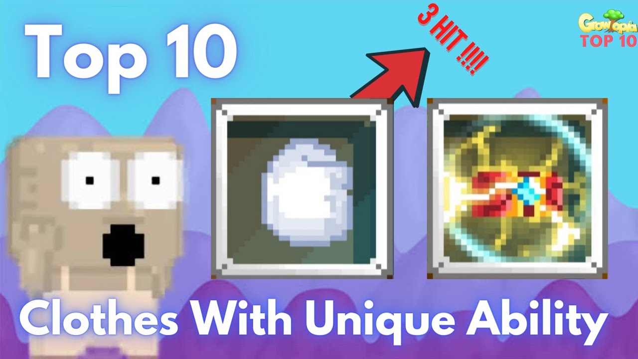 Growtopia | Top 10 Items With Unique Effect