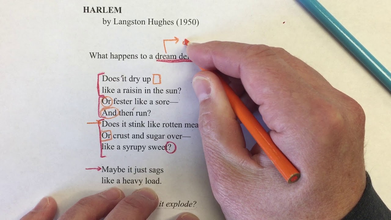Harlem (1950) by Langston Hughes: Analysis & Commentary