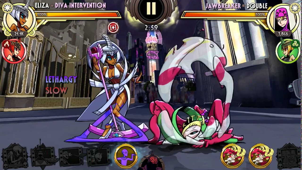 Skullgirls Mobile - Who’s The Boss Chapter One Full Uncut Master Difficulty run