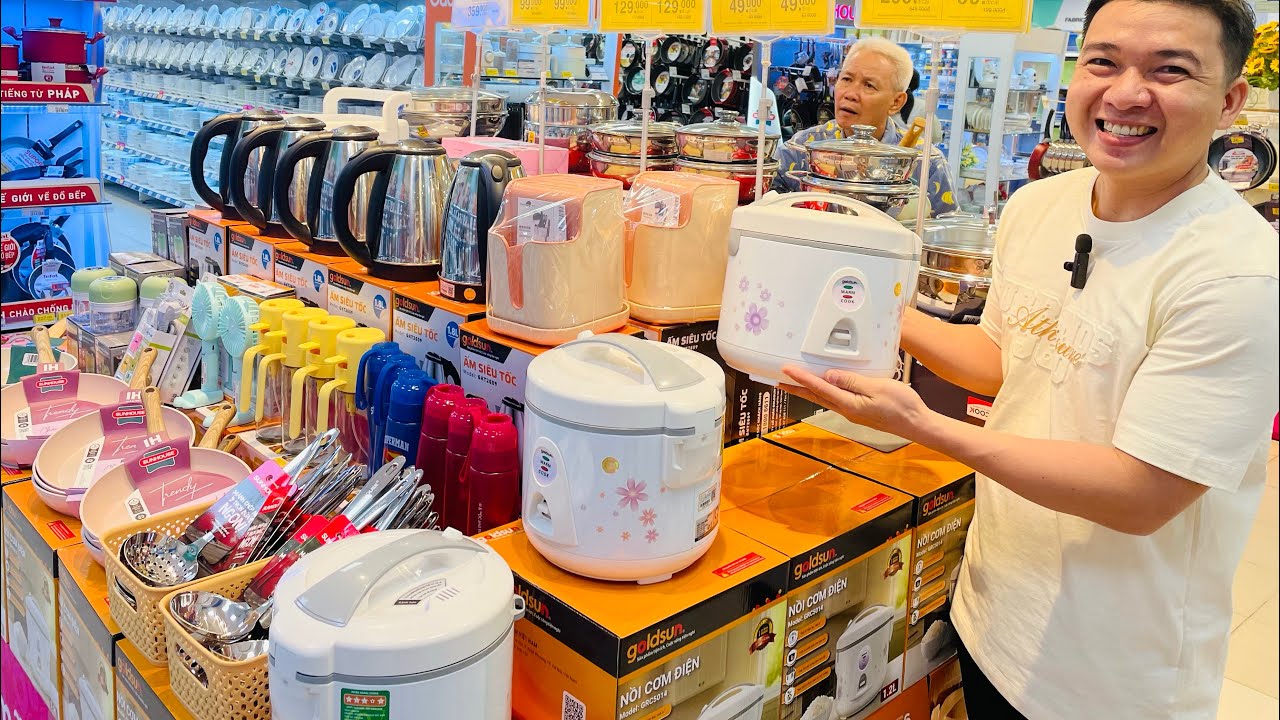 SIÊU THỊ NGUYỄN KIM Giảm Giá Kinh Hoàng Bếp Điện, Nồi Lẩu, Cơm, Tủ Lạnh, Máy Giặt