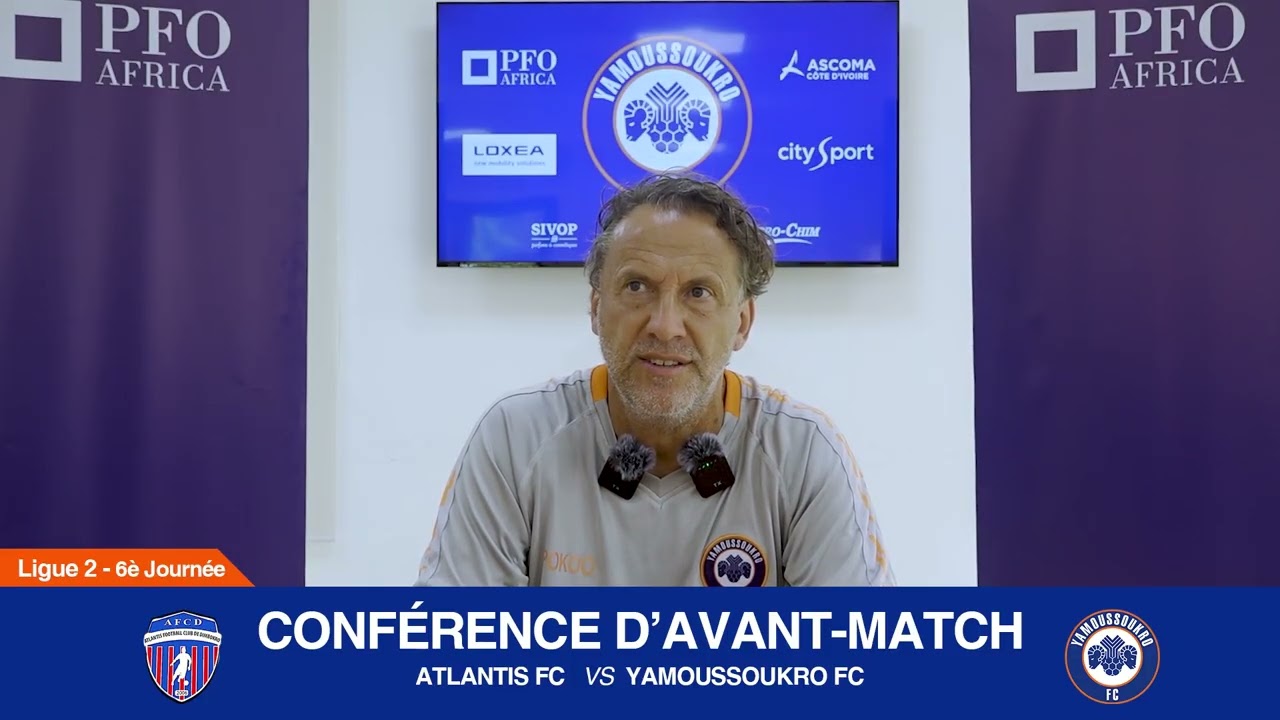 🔵🟠CONFÉRENCE D’AVANT-MATCH  - 6E JOURNÉE DE LIGUE 2 🔵🟠