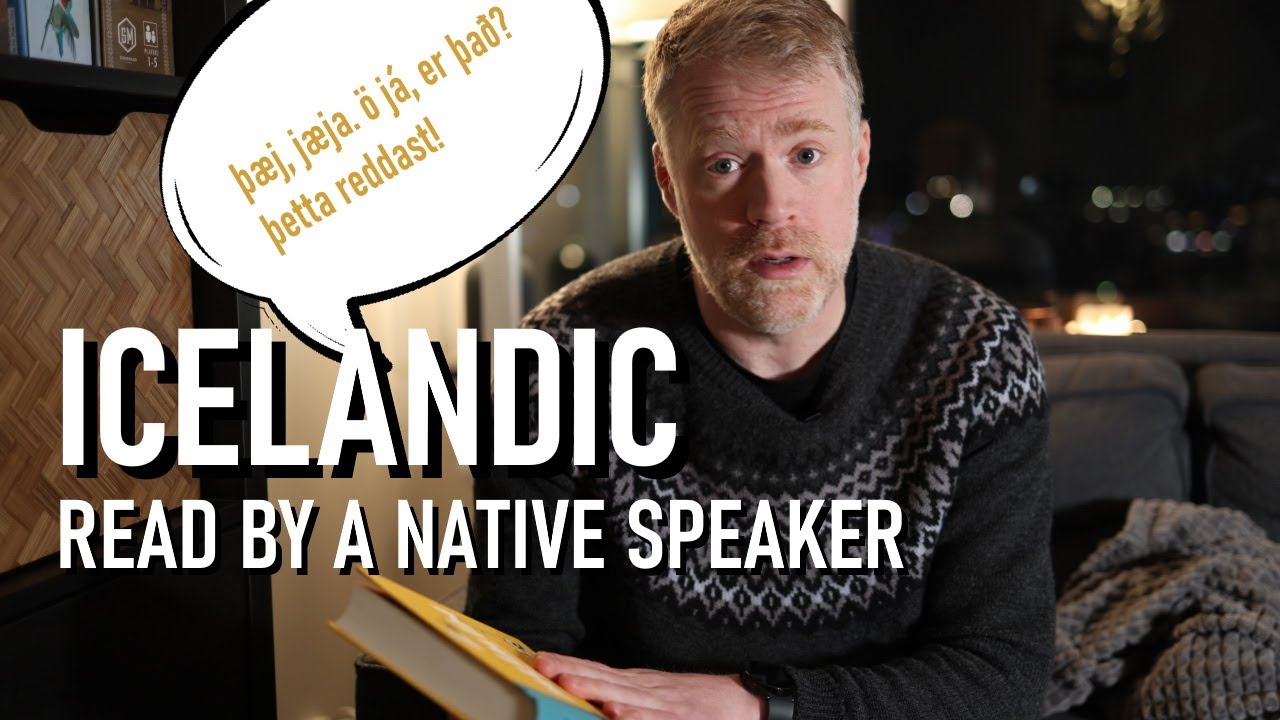 Icelandic Language Read Out Loud