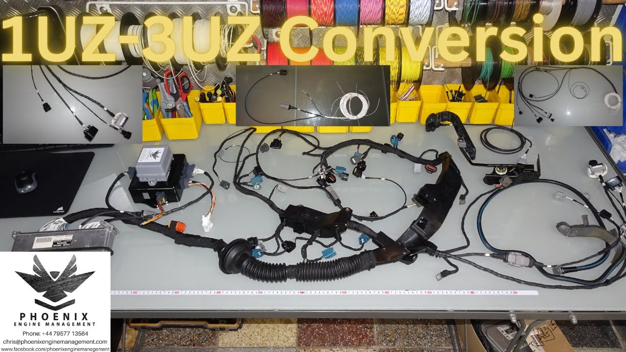Neil 1UZ-FE VVT-i to 3UZ-FE VVT-i 6 Speed Harness Conversion