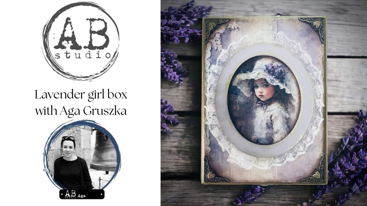 Lavender girl themed box