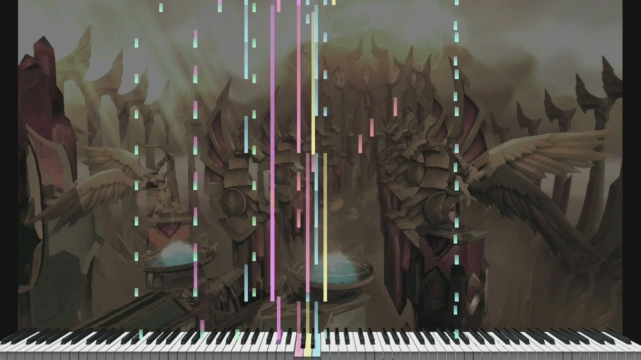 [MIDI/Synthesia] Holy Warriors (Vrykul Theme) (Epic OST with Piano Roll)