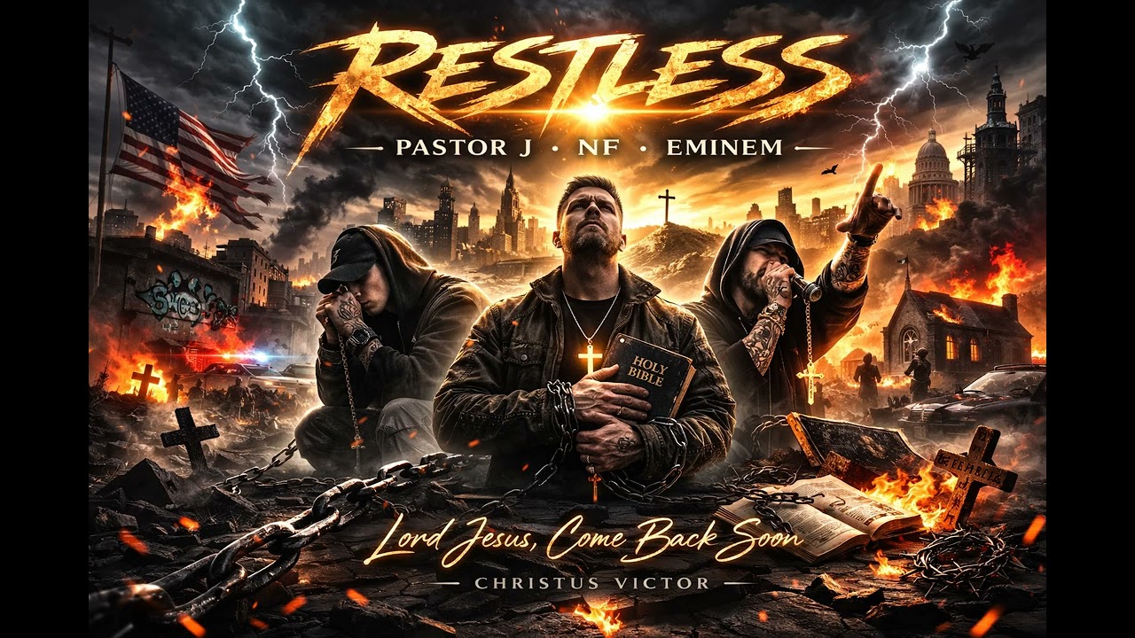 RESTLESS – Lord Jesus, Come Back Soon | Pastor J. Ft. NF & Eminem #jesus #eminem #nfrealmusic #devil