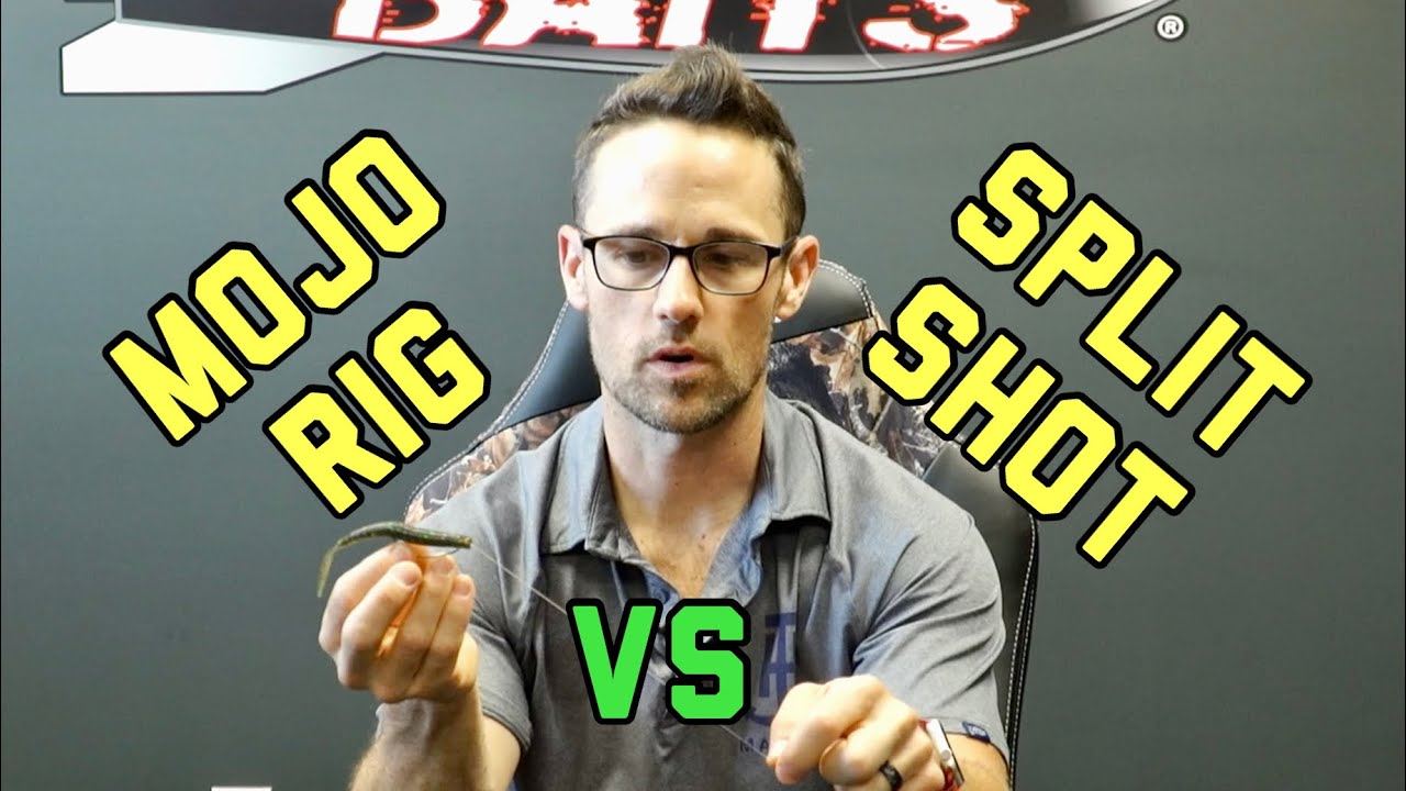 MOJO RIG VS SPLIT SHOT for bass
