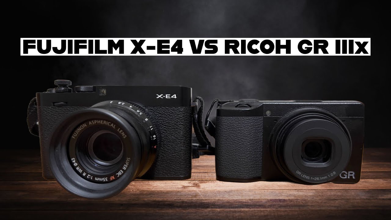 Fujifilm X-E4 vs Ricoh GR IIIx per Street Photography : QUALE SCEGLIERE?