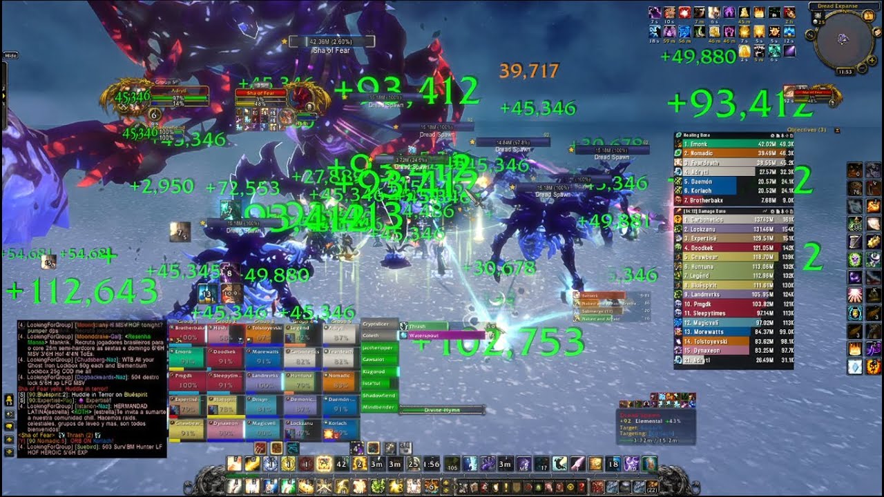 Heroic Sha of Fear 25m - Holy Priest POV | Terrace of Endless Spring