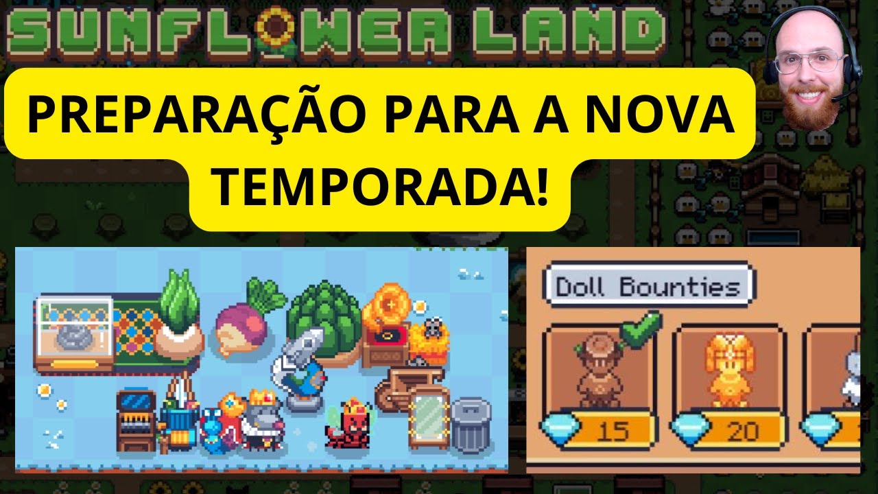 [SUNFLOWER LAND] PREPARAÇÃO PARA A NOVA TEMPORADA BETTER TOGETHER! DIÁRIO DO FAZENDEIRO 143