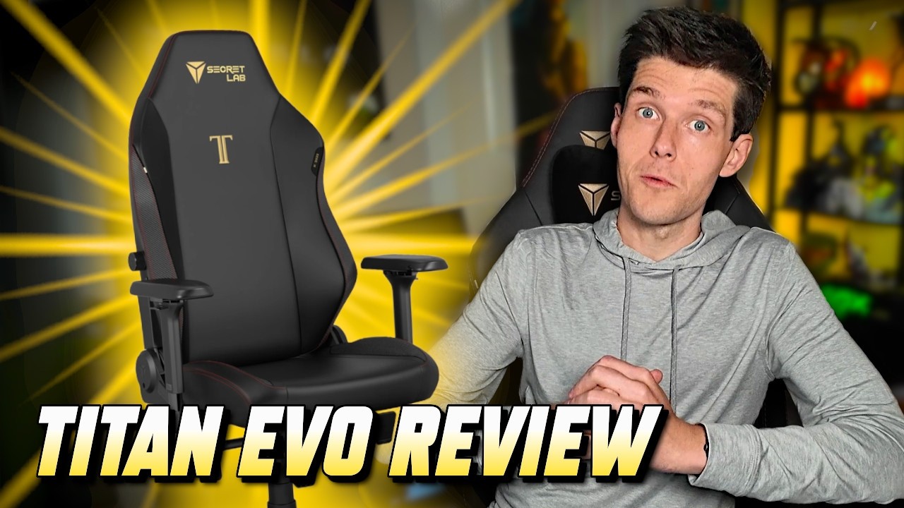 ЛУЧШЕЕ игровое кресло 2025 года? — Обзор Secretlab TITAN Evo 2024