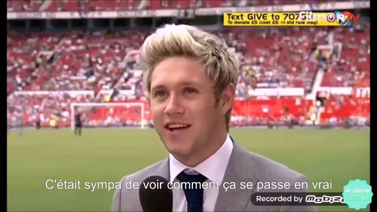 Louis Tomlinson et Niall Horan pour Soccer Aid - VOSTFR Traduction Française