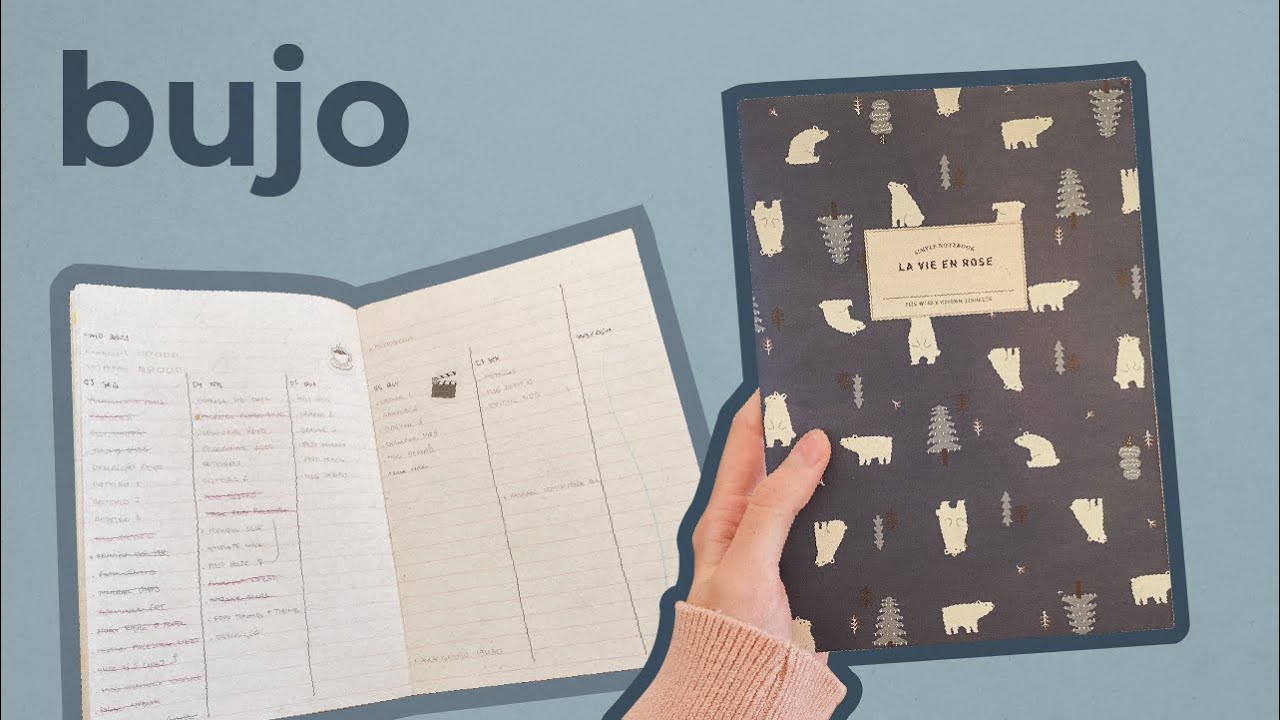 o BULLET JOURNAL mais SIMPLES de todos