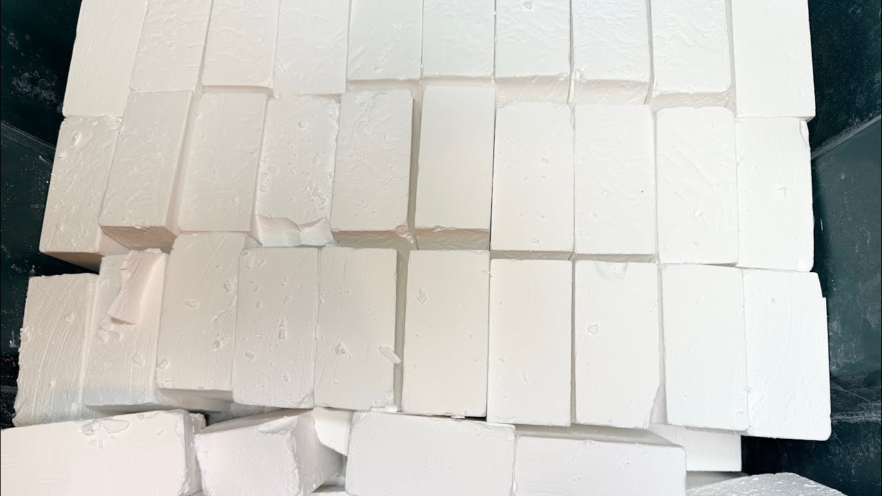72 Blocks of Gym Chalk | Mass Crush | Sleep Aid | Oddly Satisfying
