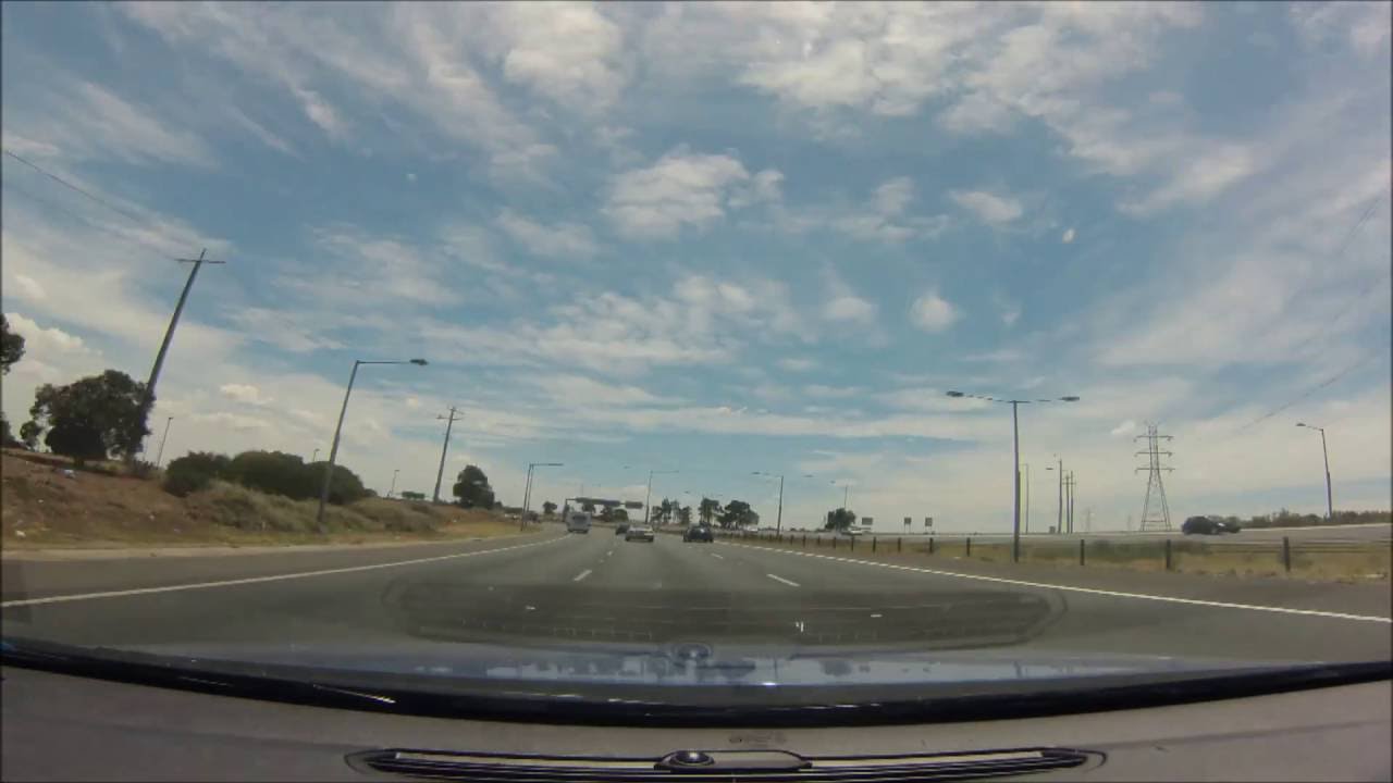 Geelong to Keilor East Via Princes Freeway and Western Ring Road Time Lapse