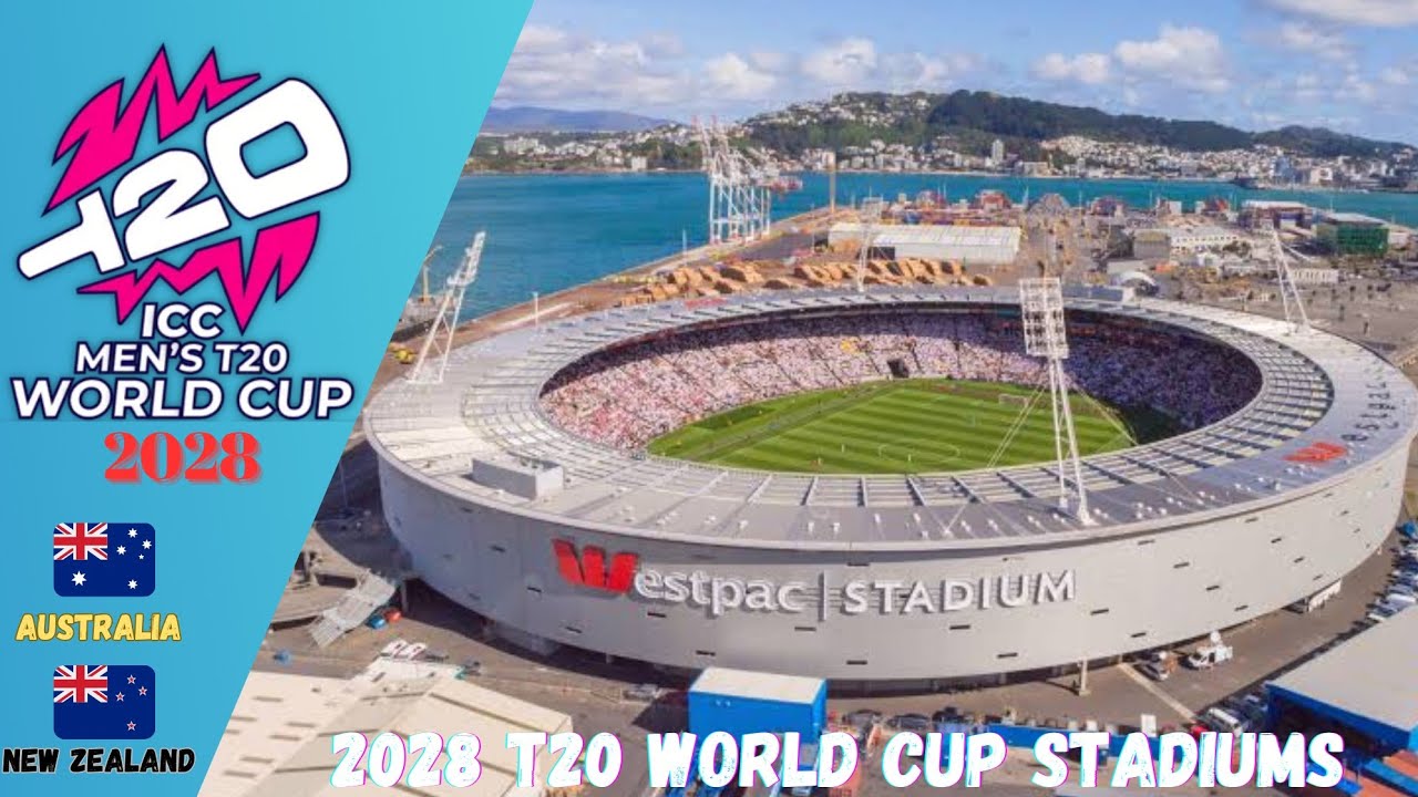 🇦🇺 🇳🇿 2028 ICC T20 World Cup Stadiums .