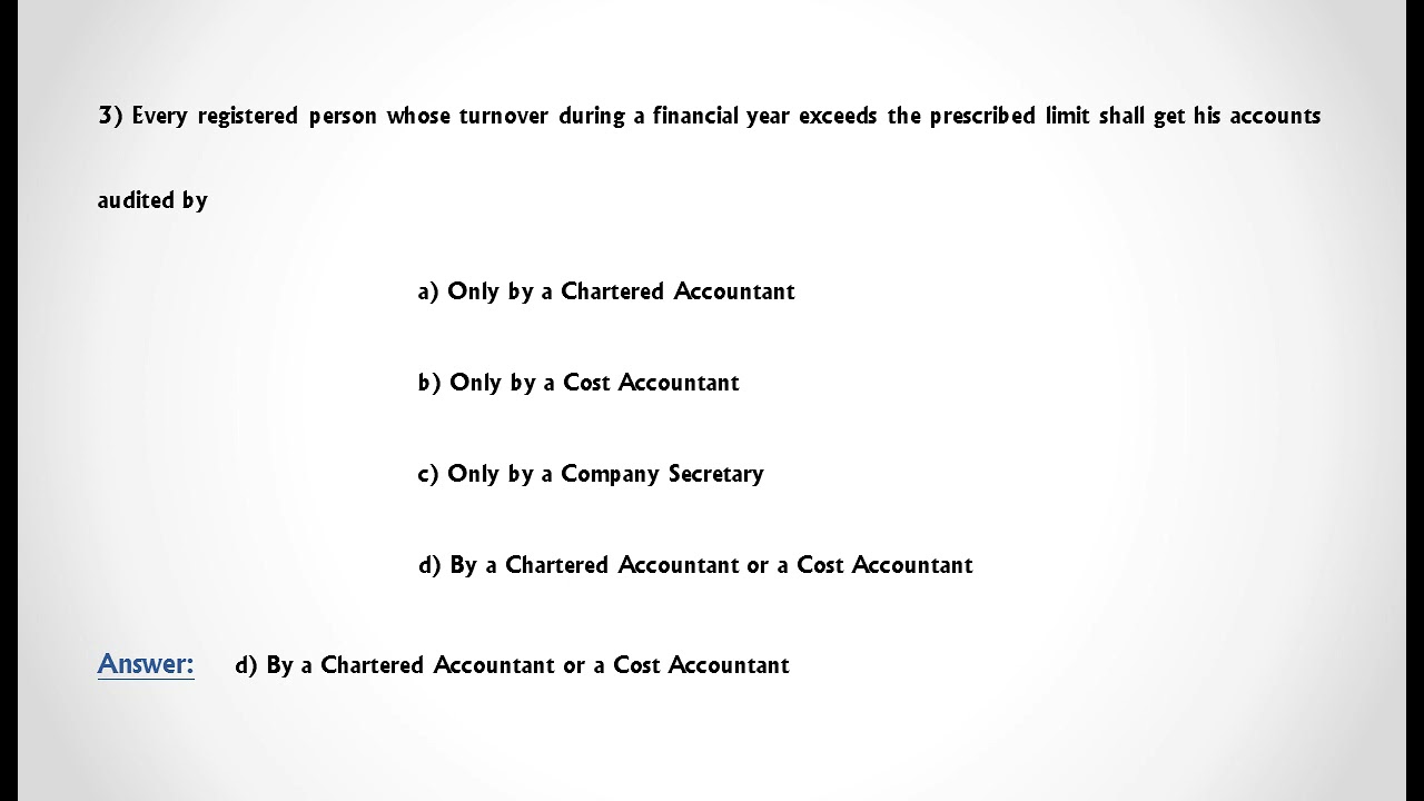 One Minute Revision - Indirect Taxation - CMA Intermediate #shorts
