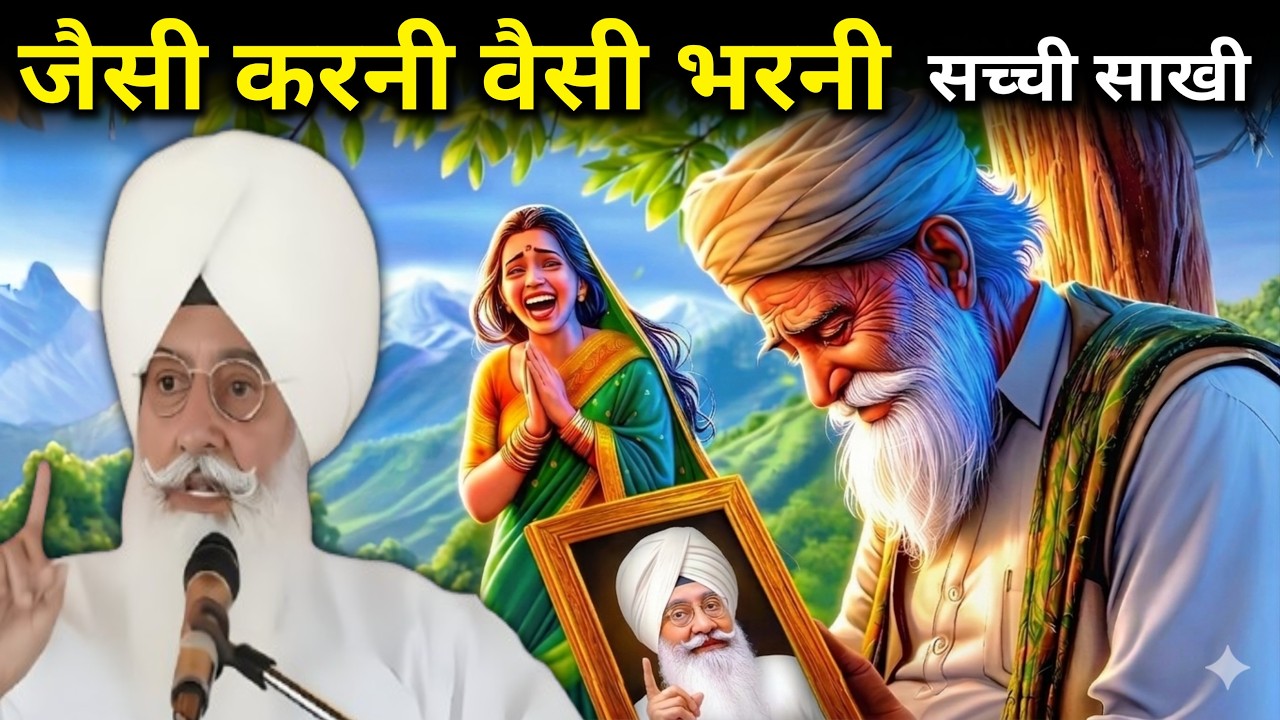 जैसी करनी वैसी भरनी सच्ची साखी || Radha Soami Sakhi