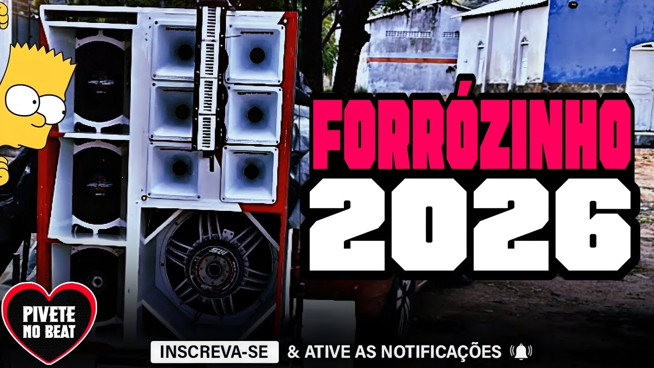 FORRÓZINHO 2026 PRA PAREDÃO - REPERTÓRIO APAIXONADO - MÚSICAS NOVAS - ULTRA MÉDIOS GRAVES